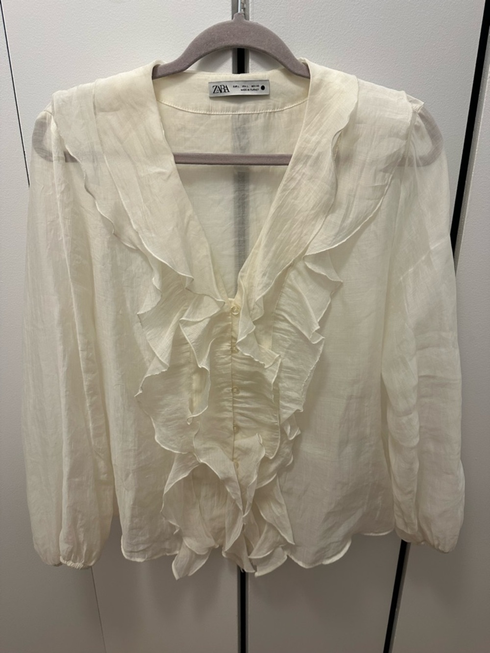 Zara Ruffled Blouse - Picture 3 of 6